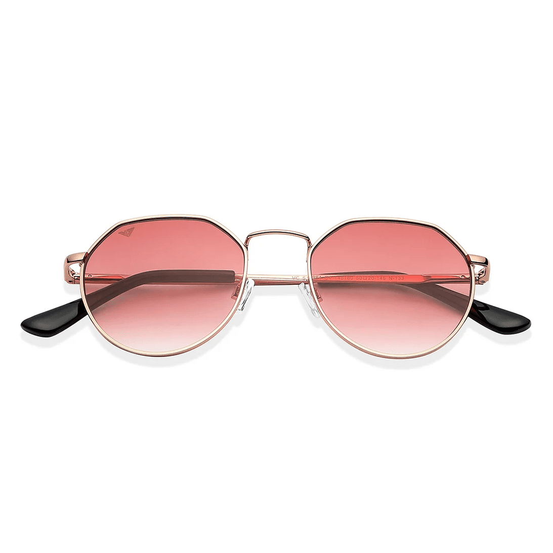 Rose-tinted sunglasses